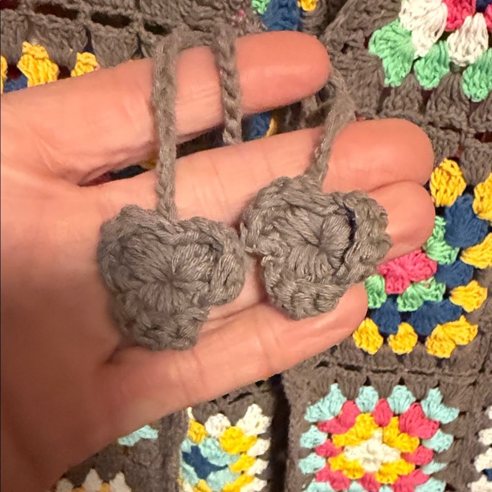 Multicolor Crochet Patchwork Vest - image 2